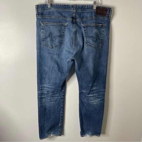 Adriano Goldschmied Jeans The Graduate Tailored Leg 38 29” Inseam Blue - Picture 2 of 9